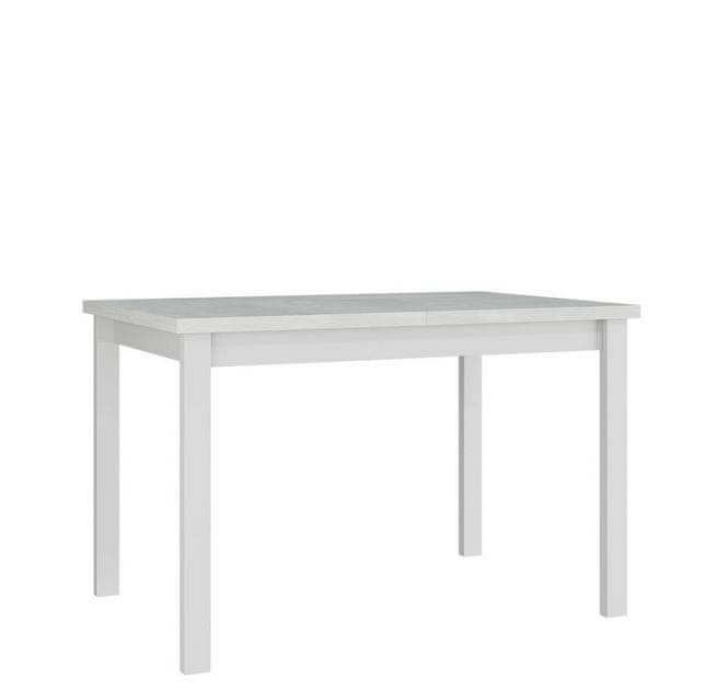 Veneti Rozkladací stôl do kuchyne 120x70 cm ARGYLE 10 - biely